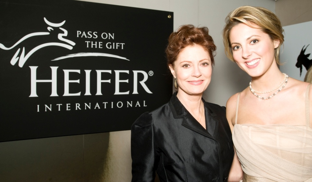 Susan Sarandon and Eva Amurri Martino host Critic's Choice Awards afterparty for Heifer International (www.heifer.org)
